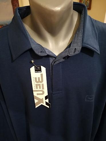 fred perry: Kvalitetan muski duks sa kragnom u velikom broju Benx 5XL Plavi — 2