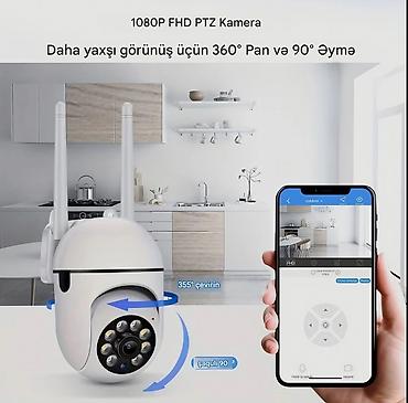видеокамера xiaomi: Çox funksiyalı 360° təhlükəsizlik kamerası. Kabelsizdir. İnternet — 1