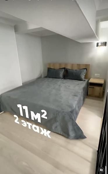 двух уровневая квартира: Студия, 40 м², Аламедин-1 мкр Элитка, 7 этаж, Свежий ремонт — 4
