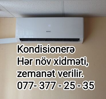 freon: Təmir | Kondisionerlər | Zəmanətlə, Evə gəlməklə