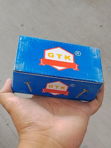 Универсалдуу өзү бурамалар: Саморезы GTK — упаковка. - Бренд: GTK (указан на коробке). - — 1