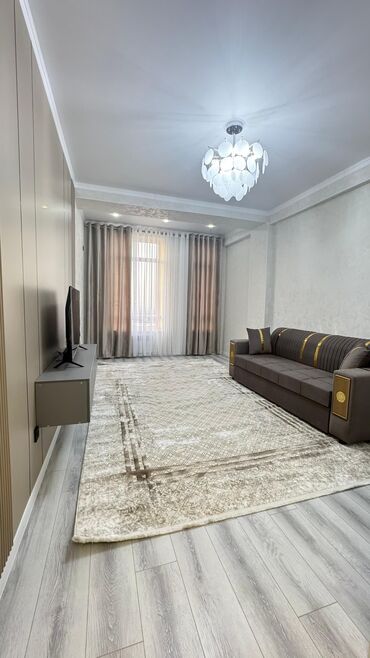 квартиры в рассрочку в бишкеке: 1 комната, 45 м², Элитка, 14 этаж, Евроремонт
