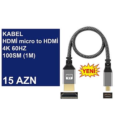 kompüter barter: HDMİ Kabellər ⭐Type-C (USB-C) to HDMİ 2.0vers 1,8m 4K 60HZ – 25 AZN — 9