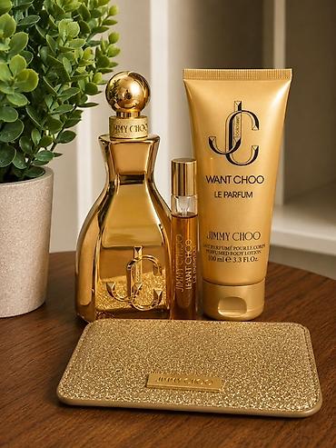 jagler parfüm: Jimmy Choo – I Want Choo / I Want Choo Le Parfum qadın ətiri plyonkali — 3