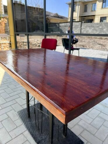 купить кухонные столы: Стол и стул для кафе, Б/у, Самовывоз