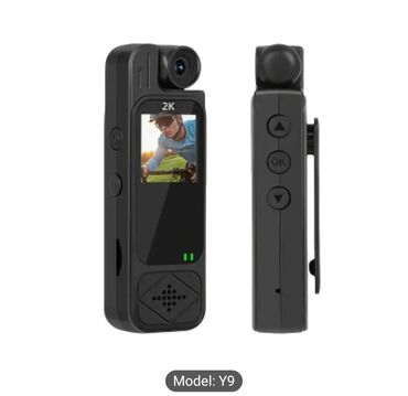 Videokameralar: Geyilə bilən mini aksiya kamerası – 2K Quad HD - 2K video və foto — 7