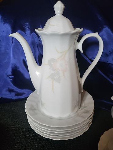 Kuhinjski setovi: Servis za kafu,caj poslastice 1950g+.Eschenbach Bavaria. Servis — 10