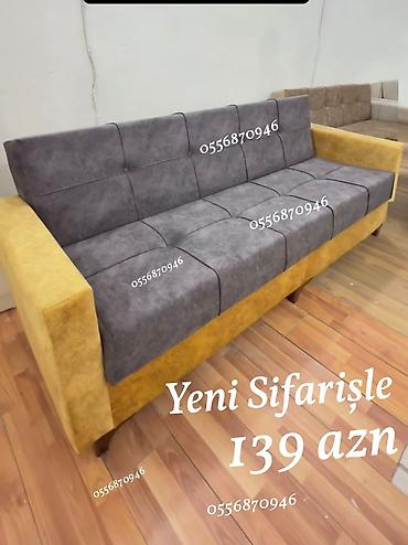 tekli yataq: Divan, Qonaq otağı üçün, Parça, Bazalı, Açılan, Kitab — 1