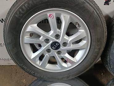 5 110: Комплект летних колес Kumho SOLUS на литых дисках Kia — 4