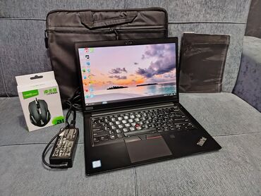 автомобильное зарядное устройство для ноутбука: Ноутбук, Lenovo, 16 ГБ ОЗУ, Intel Core i7, 14 ", Б/у, Для работы, учебы, память NVMe SSD