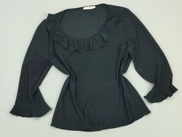 bluzki prześwitujące czarne: Blouse, S (EU 36), condition - Very good