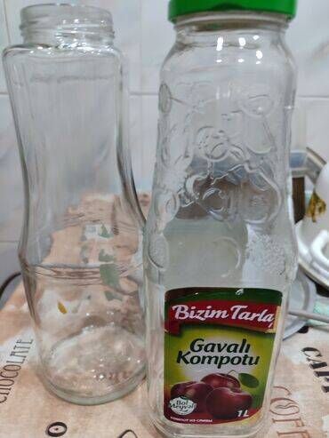 Аксессуары для кухни: Naturalni və kampot butulkaları bəzilərinin qapaqları var bilən