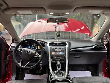 Ford: Ford Fusion sedan - Kuzov: sedan, qırmızı rəng - Mühərrik: EcoBoost — 11