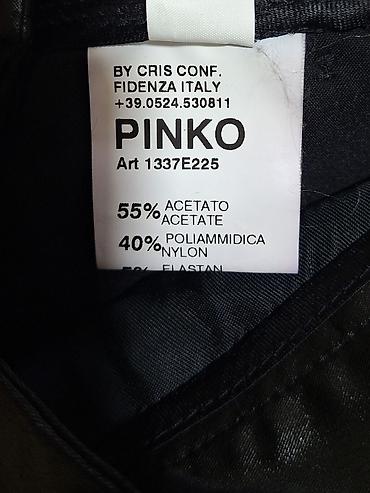 Pantalone: PINKO ženske pantalone – model sa sjajnim finišem - Original Pinko — 12