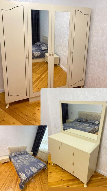 Двуспальная кровать, Шкаф, Комод, Трюмо, Турция, Новый