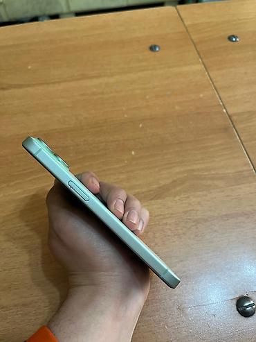 iphone tel: IPhone 15, 128 GB, White Titanium, Barmaq izi, Face ID, Hissə-hissə ödəniş — 3