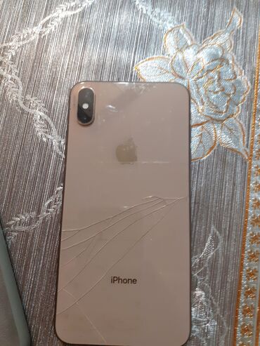 iphone xs ekran qiymeti: IPhone Xs Max, 64 GB, Qızılı, Face ID