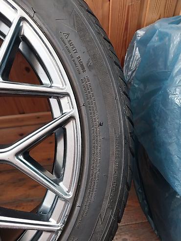 e6 3: Комплект летних колес на дисках Vossen. - Диски: литые Vossen — 8