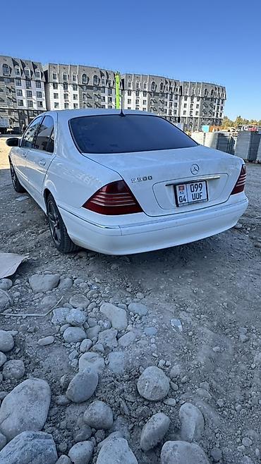 мерс 140: Mercedes-Benz S-Class: 2003 г., 3.7 л, Автомат, Бензин, Седан — 3