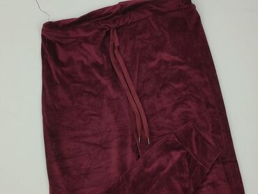 joggery damskie czarne z łańcuszkiem: Spodnie dresowe damskie, rozmiar 2XL