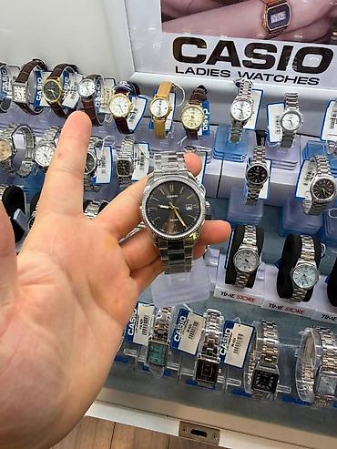 CASIO qol Saatı Tam orginaldır. 1 defe belə olsun isdifade olunmayıb