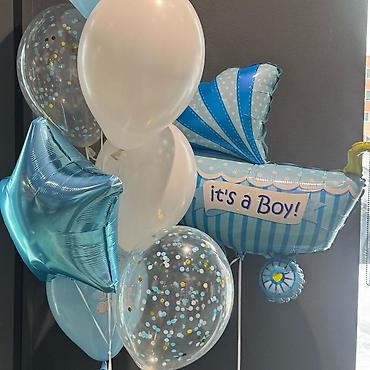 Воздушные шары и принадлежности: Воздушные шары и готовые наборы для праздника - Гелиевые — 18