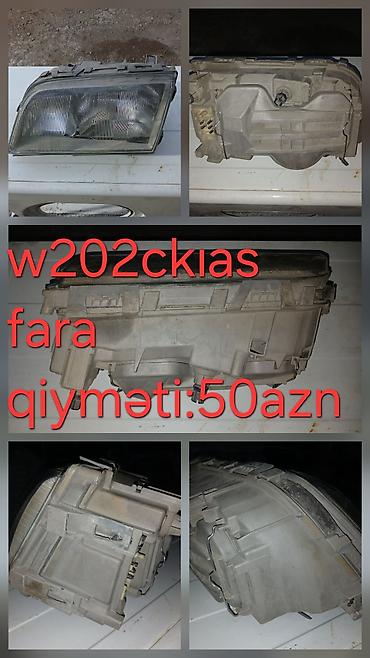 Digər kuzov detalları: Mercedes-Benz W202 C-Class üçün ehtiyat hissələri - Arxa bufer (W202 — 33