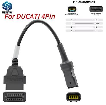 vag com cena: Ducati 4 - pinski na 16 pin OBD2 adapter OBD2 16 Pin Adapter OBD2 za — 8