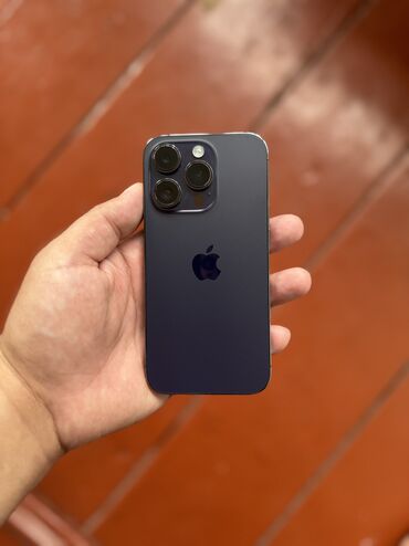 айфон 14 в рассрочку бишкек: IPhone 14 Pro, Колдонулган, 256 ГБ, Deep Purple, Каптама, 92 %