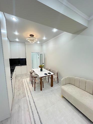 imak: 2 комнаты, 52 м², Асанбай мкр Элитка, 5 этаж, Евроремонт — 2