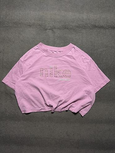 croplar: Nike qısaqol crop t-shirt Ölçü:M oversize problemi yoxdur, təzədir — 1