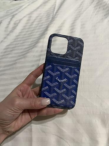 Чехлы: Стильный чехол-кошелек для iPhone с отделением для карт Goyard — 6