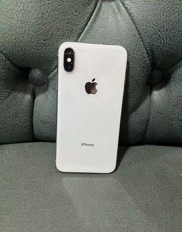телефон редми нот 6: IPhone X, Колдонулган, 64 ГБ, Ак, Заряддоочу түзүлүш, Каптама, Кабель, 100 %