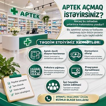 ev dizayni: Aptek açmaq istəyənlər üçün A-dan Z-yə tam həll! Təqdim etdiyimiz — 2