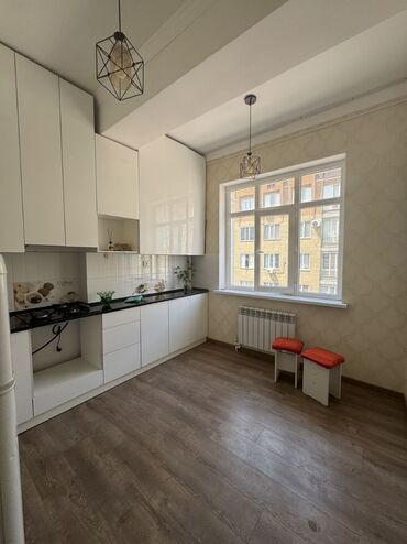 раздольный ак жол: 2 бөлмө, 59 кв. м, Жеке план, 6 кабат, Косметикалык ремонт