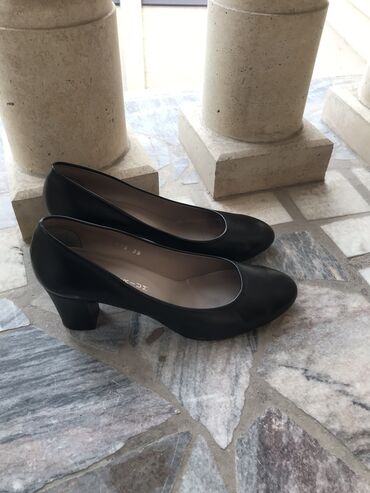 обувь туфли: Туфли 39, цвет - Черный