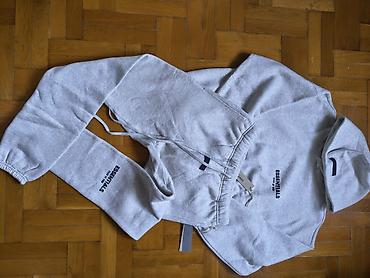 plesne carape: Essentials komplet trenerke – dukserica s kapuljačom i donji deo u — 2