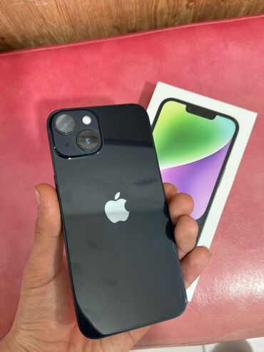 i̇phone 10: IPhone 14, 128 GB, Black Titanium, Face ID, Sənədlərlə, Zəmanət