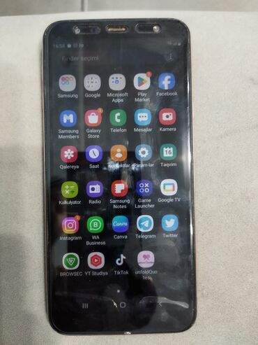 samsung 2 ci el telefonlar: Samsung Galaxy J4 Plus, 16 ГБ, цвет - Золотой, Гарантия, Сенсорный, Две SIM карты
