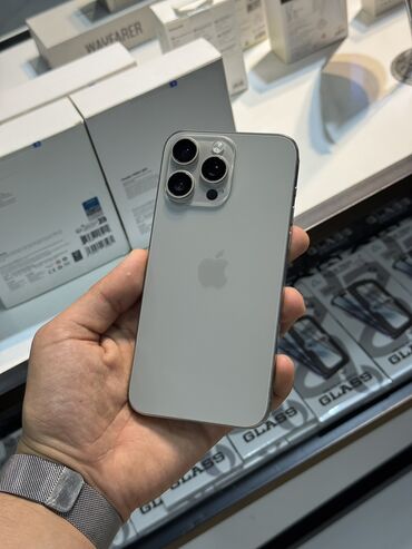 Apple iPhone: IPhone 15 Pro Max, 256 GB, Natural Titanium