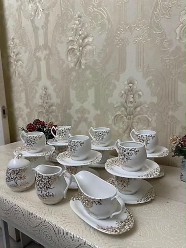 Чайный сервис-3500сом Фруктовница 1шт-1500с.Произ.Араб. Эмират at lalafo.kg Чайный сервис-3500сом Фруктовница 1шт-1500с.Произ.Араб. Эмират