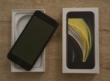 iphone 5c чехлы: IPhone SE 2022, 64 GB, Qara, Barmaq izi