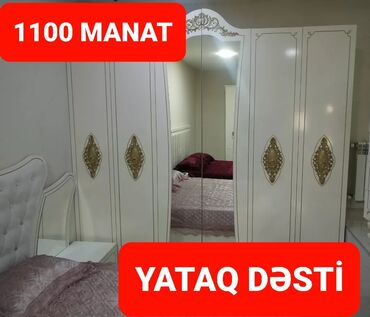 2 neferlik taxt satilir: İkinəfərlik çarpayı, Dolab, Termo, Tumba, Azərbaycan, Yeni
