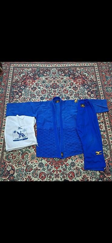 judo forma: Məhsul: Mizuno judo gi dəsti – göy rəng. ölçü 70 GSM MiZUNO Təsvir — 4