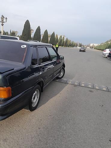 VAZ (LADA): Lada Samara sedan - Kuzov: 4 qapılı sedan, tünd yaşıl/qara rəng - — 2