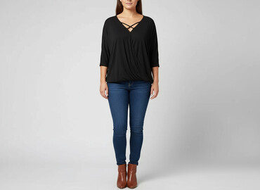 bluzki sylwestrowa plus size: F&F, Жіноча блуза, розмір XL