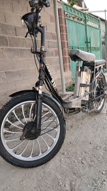 мото вело: Электро велик Huachi сатылат матор колеса 500 вать батарейка 60 в.20