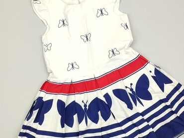 biala azurowa sukienka: Сукня, 5-6 р., 110-116 см, стан - Хороший