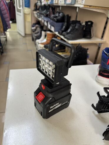 Прожекторы: Лед прожектор LED, насадка на любую макита makita батарейку — 17
