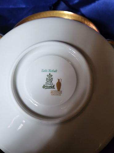 Kuhinjski setovi: Servis lux solja 1939g +,za kafu,caj Heinrich u Co Bavaria. Luksuzne — 18